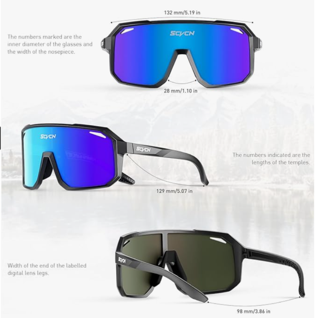 Gafas de Ciclismo Deportivas MTB BMX UV400